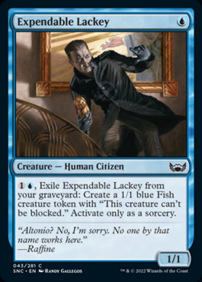 Expendable Lackey - Foil