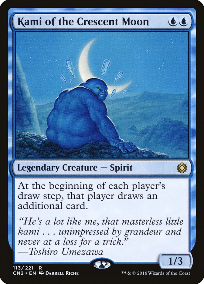 Kami of the Crescent Moon - Foil