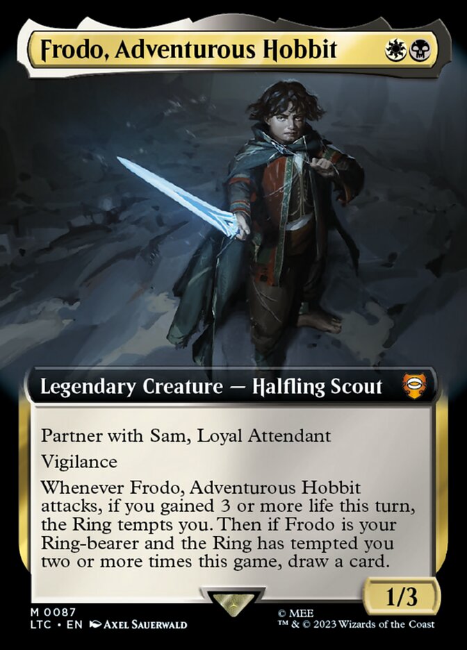 Frodo, Adventurous Hobbit - Foil
