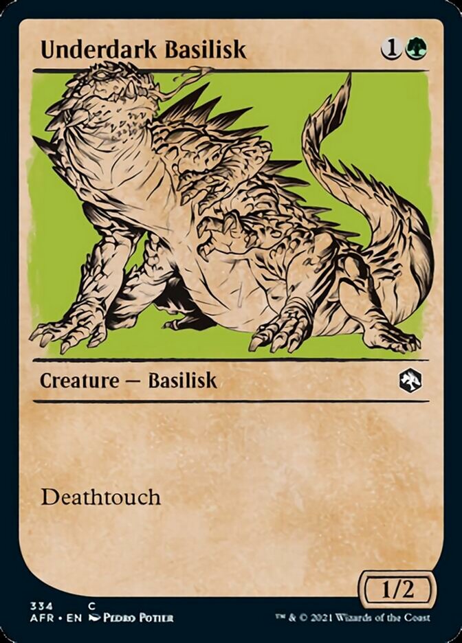 Underdark Basilisk - Foil