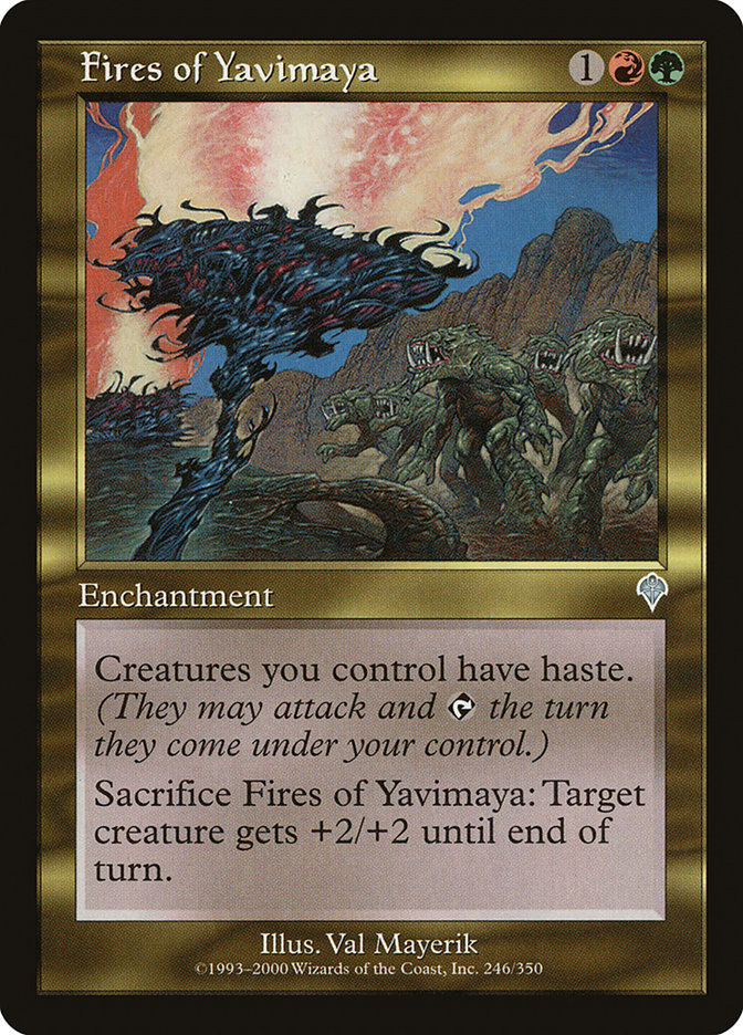 Fires of Yavimaya - Foil