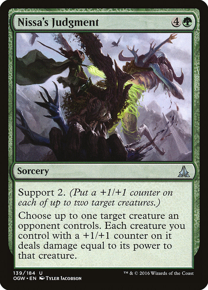 Nissa's Judgment - Foil