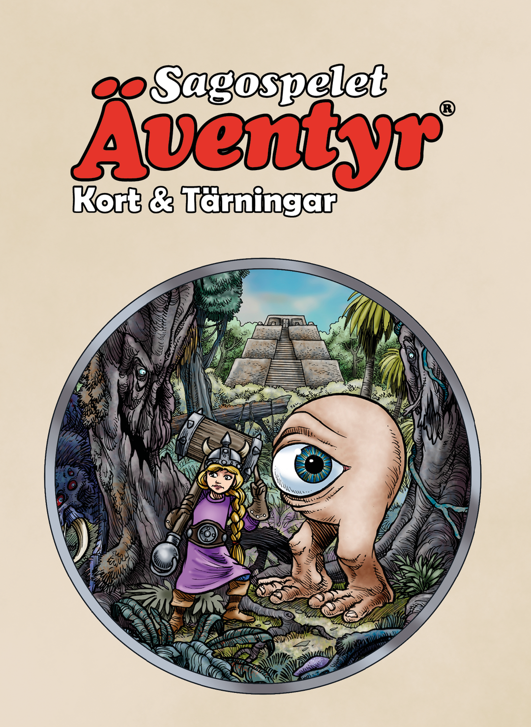Sagospelet Äventyr - Kort & tärningar