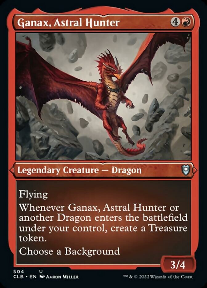 Ganax, Astral Hunter - Foil