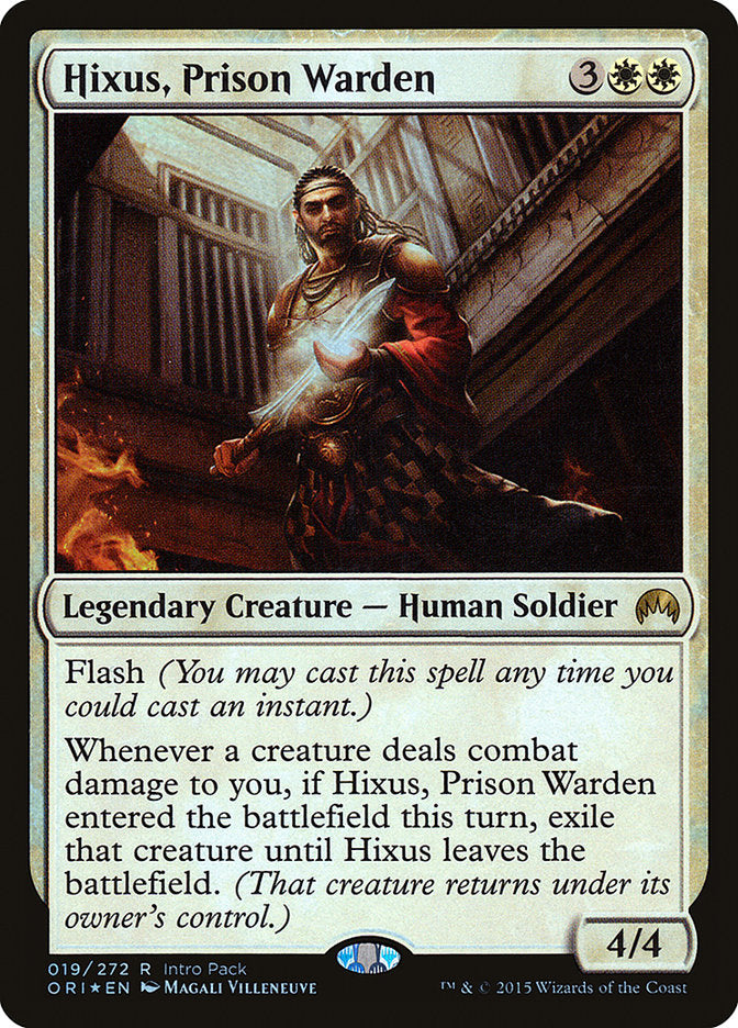 Hixus, Prison Warden - Foil