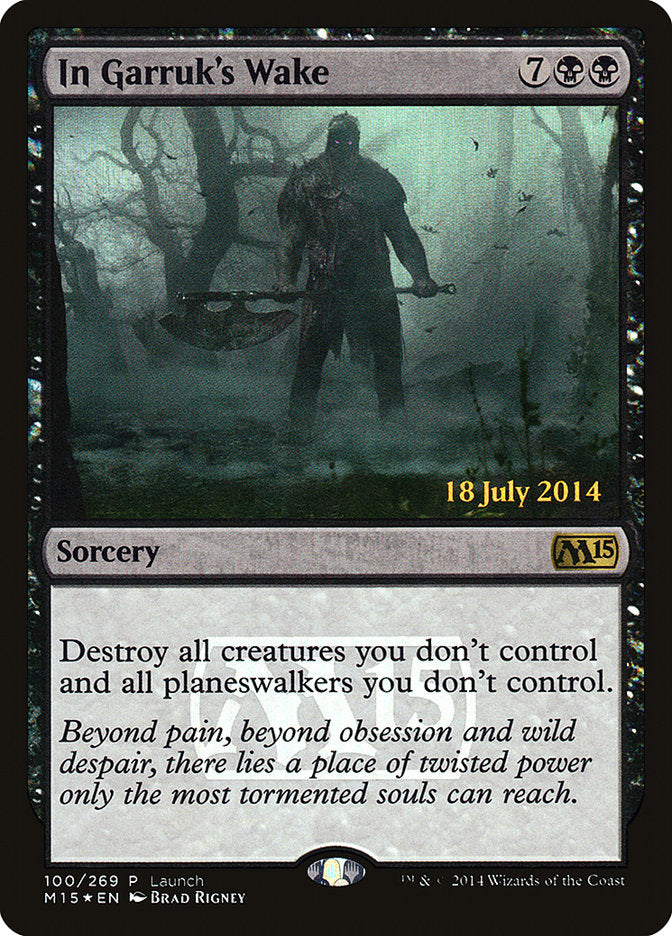 In Garruk's Wake - Foil
