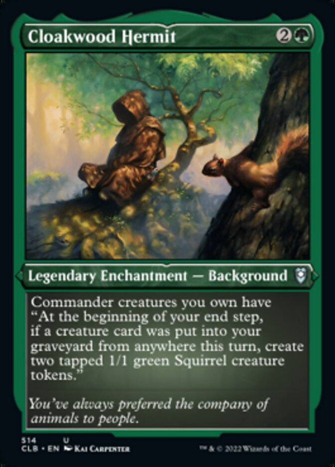 Cloakwood Hermit - Foil