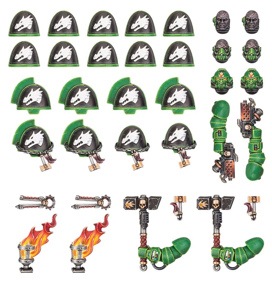 Warhammer: 40K - Salamanders - Primaris Upgrades & Transfers