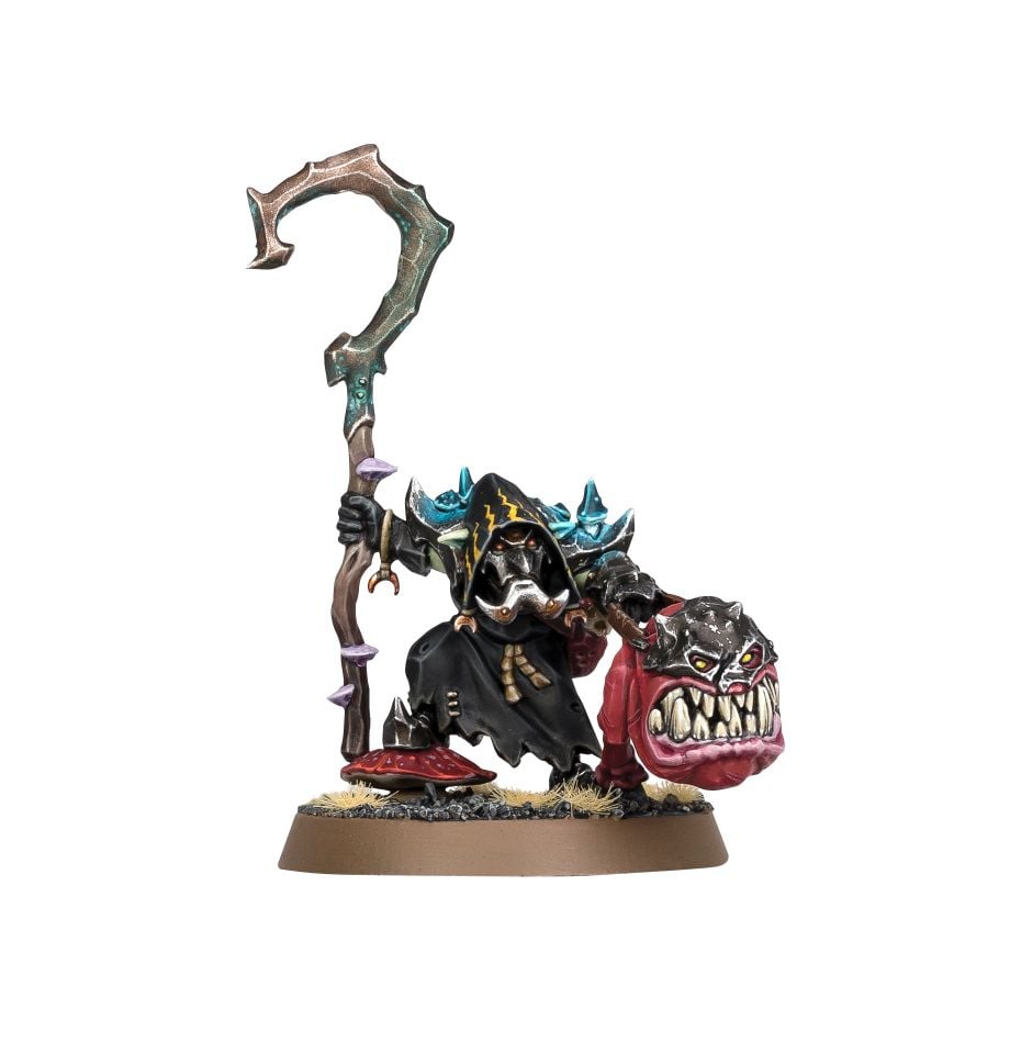 Warhammer: Age of Sigmar - Gloomspite Gitz - Squigboss with Gnasha-Squig