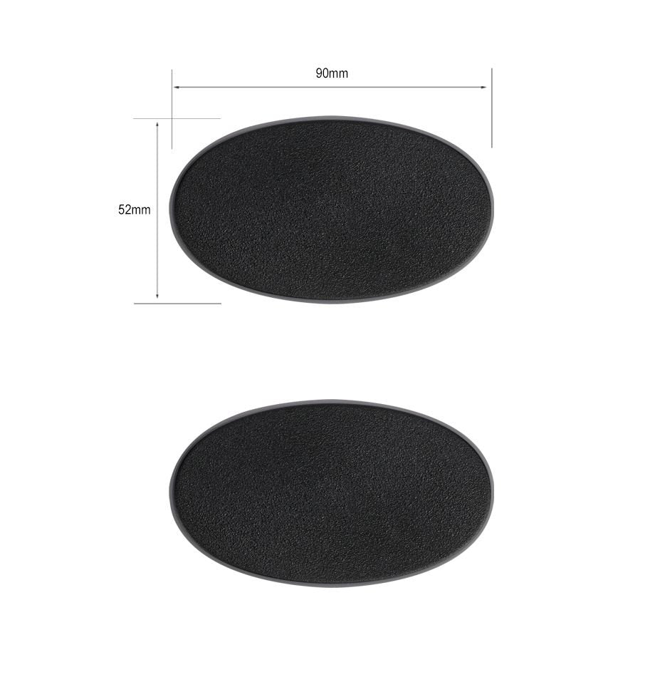 Citadel - Bases - 90x52mm Oval (2 st)