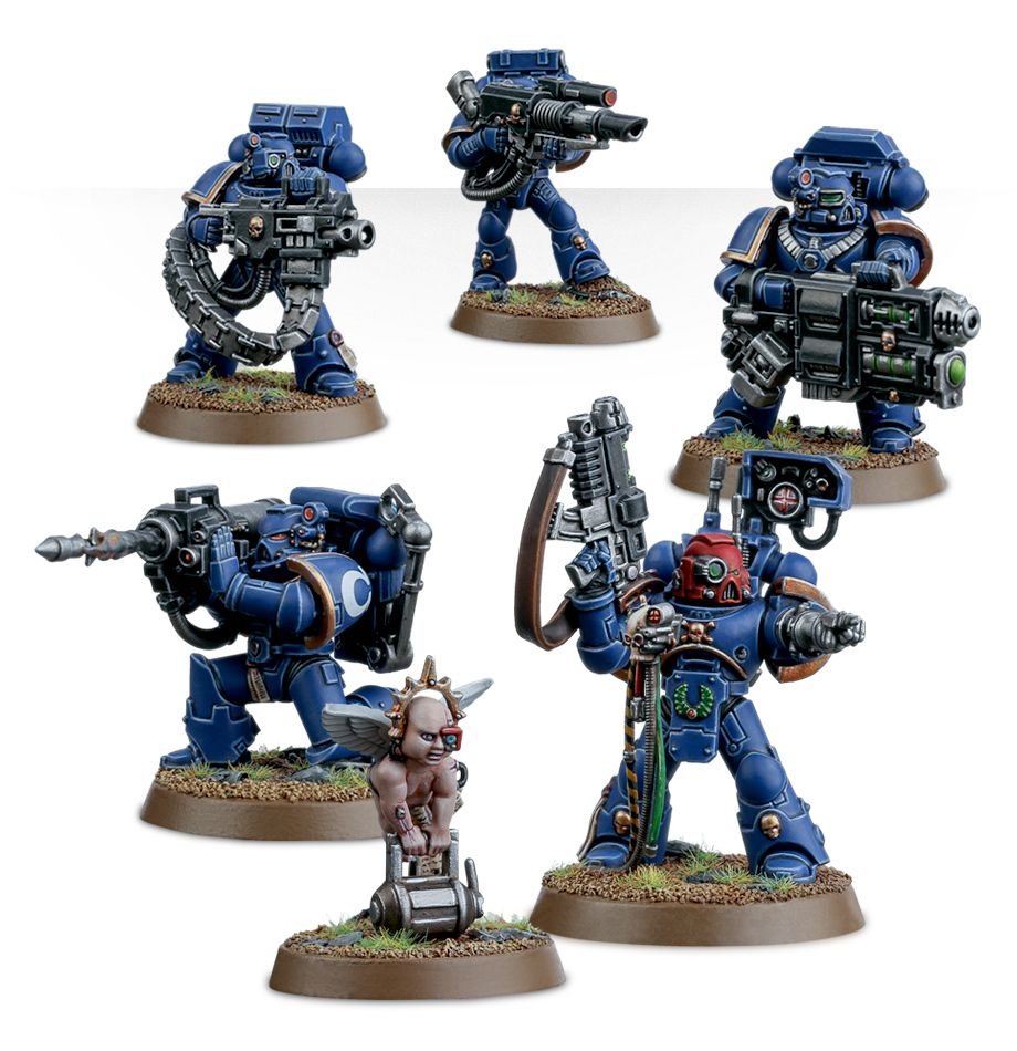 Warhammer: 40K - Space Marines - Devastator Squad