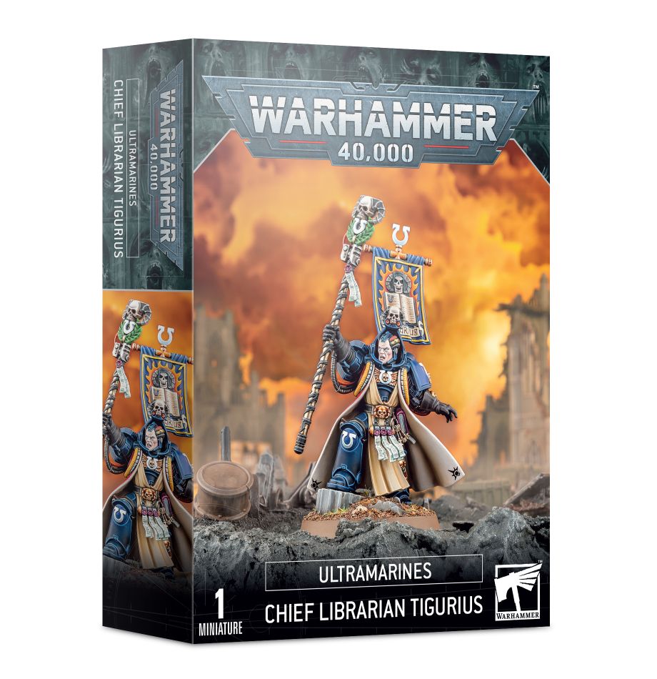 Warhammer: 40K - Ultramarines - Chief Librarian Tigurius