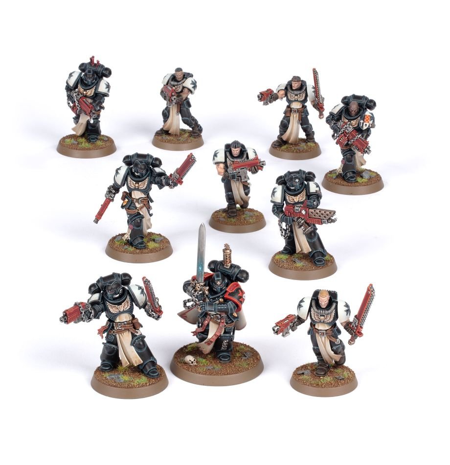 Warhammer: 40K - Black Templars - Primaris Crusader Squad