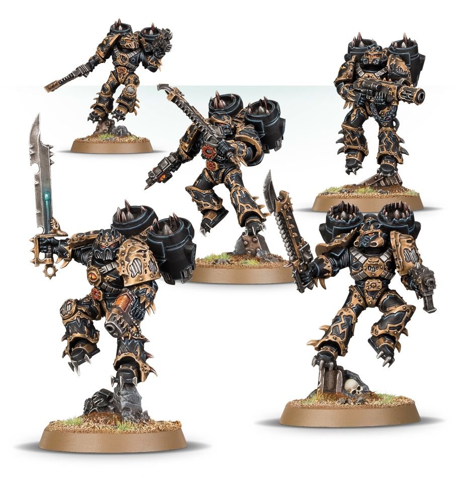 Warhammer: 40K - Chaos Space Marines - Raptors