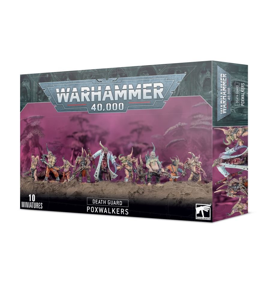 Warhammer: 40K - Death Guard - Poxwalkers