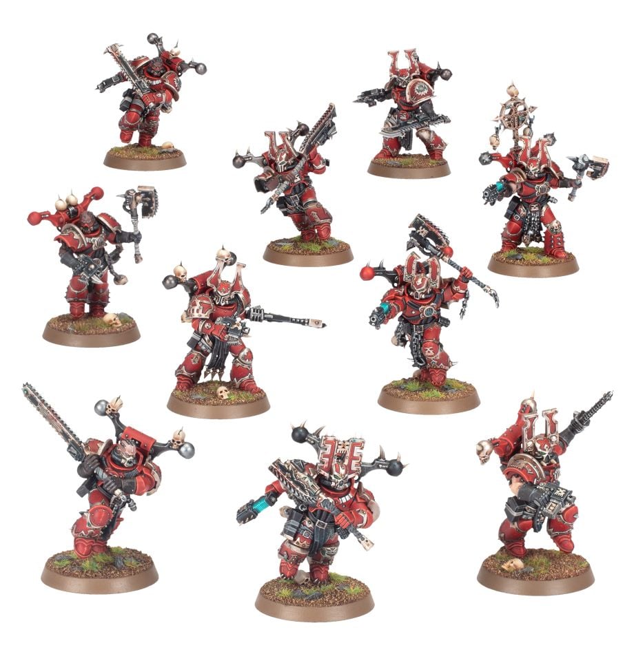 Warhammer: 40K - World Eaters - Khorne Berzerkers