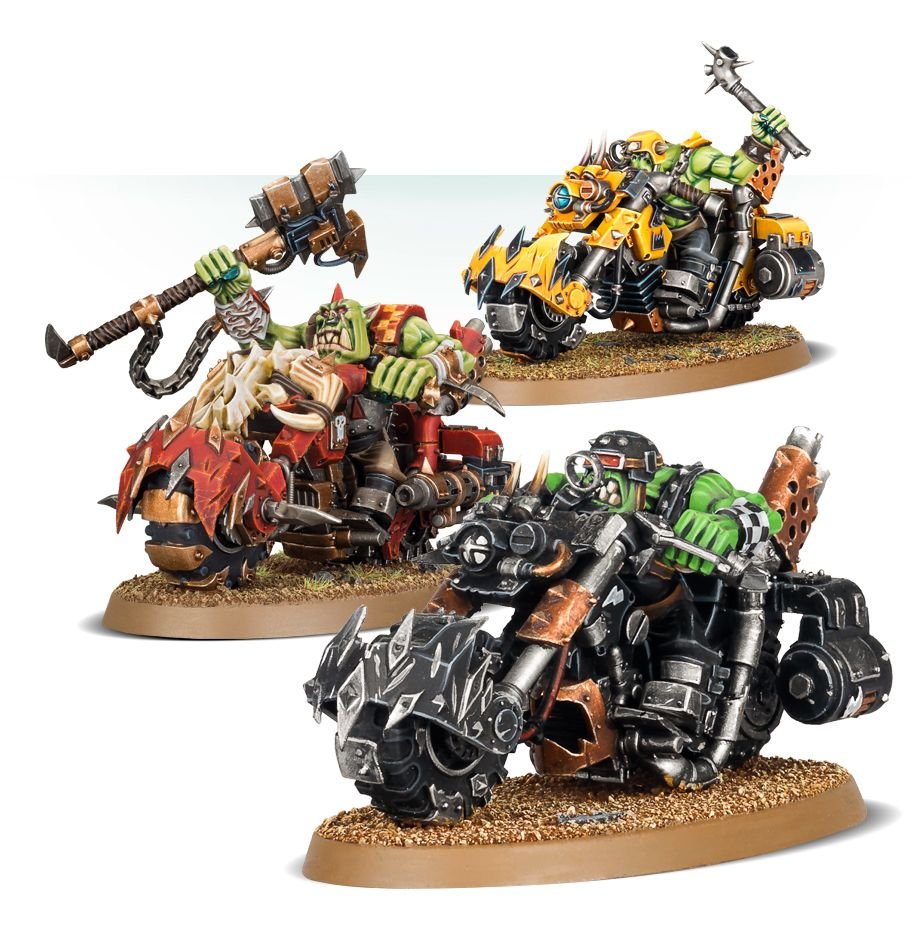 Warhammer: 40K - Orks - Warbikers