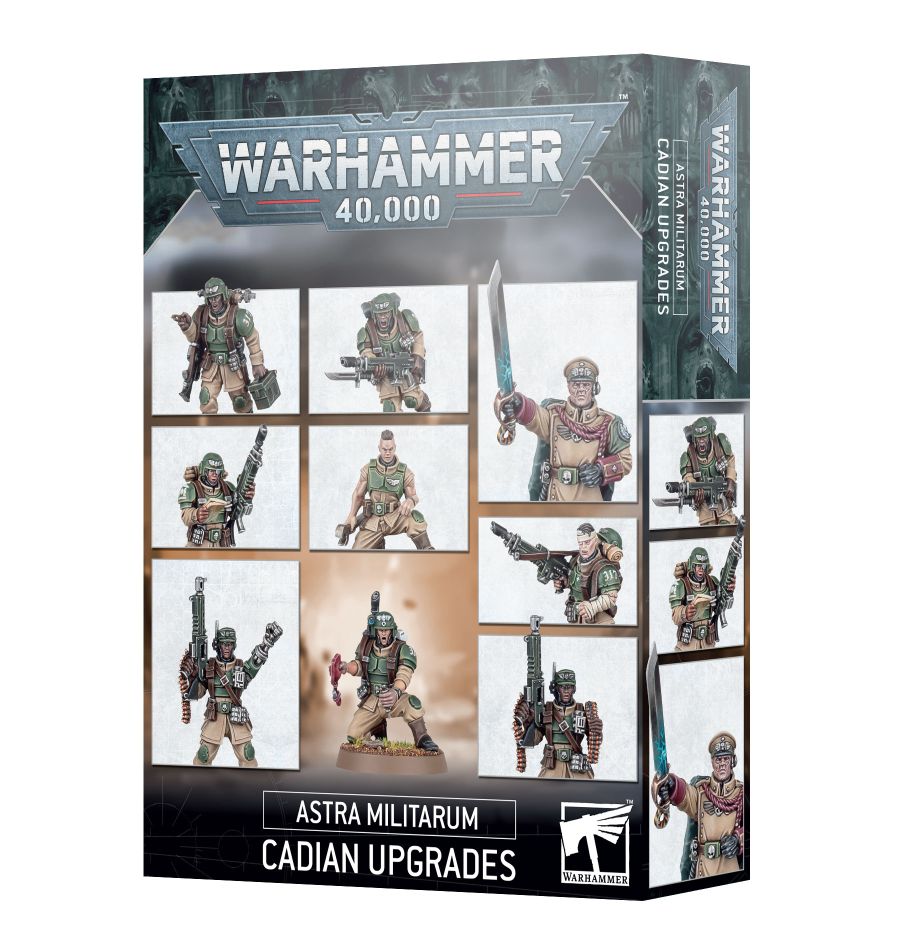 Warhammer: 40K - Astra Militarum - Cadian Upgrades