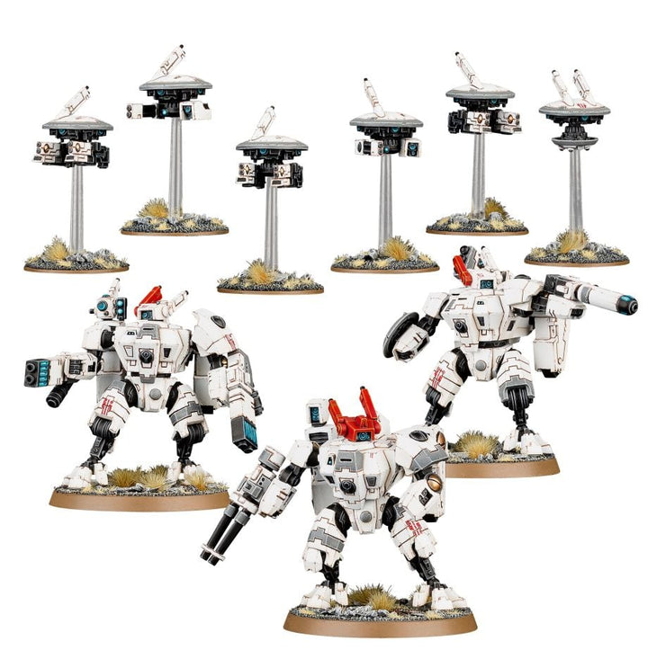 Warhammer: 40K - Tau Empire - Crisis Battlesuits