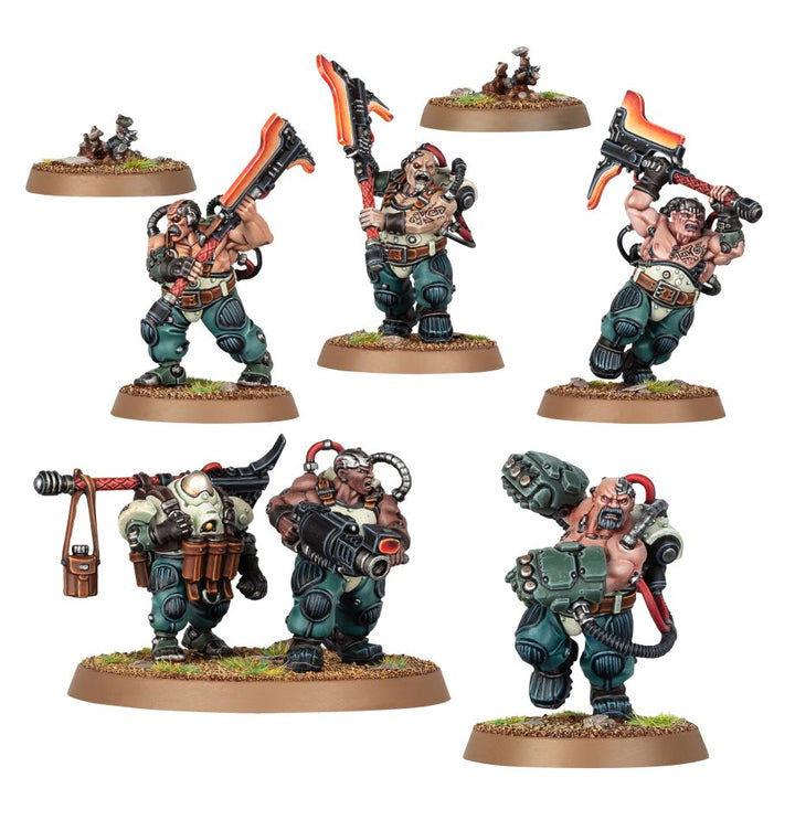 Warhammer: 40K - Leagues of Votann - Cthonian Beserks