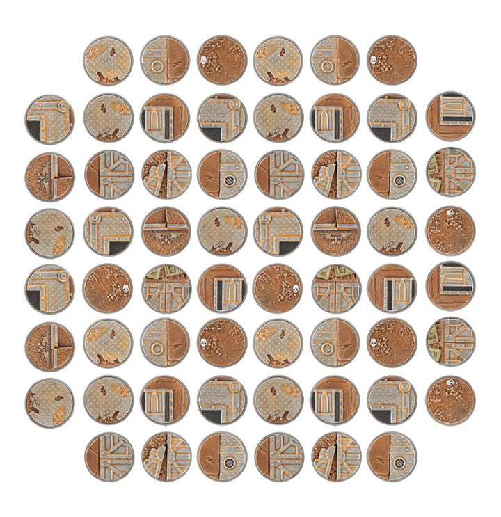 Warhammer: 40K - Sector Imperialis - 60 Round Bases (32mm)