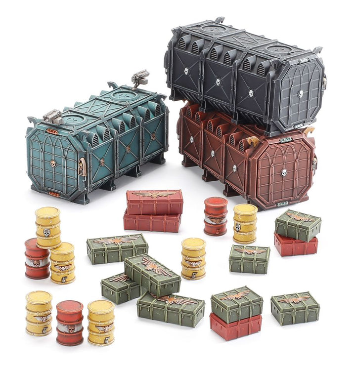 Warhammer: 40K - Battlezone Manufactorum - Munitorum Armoured Containers