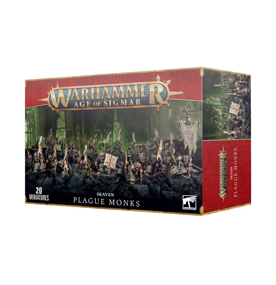Warhammer: Age of Sigmar - Skaven - Plague Monks
