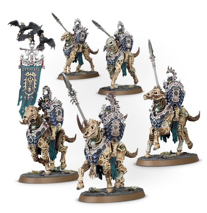 Warhammer: Age of Sigmar - Ossiarch Bonereapers - Kavalos Deathriders