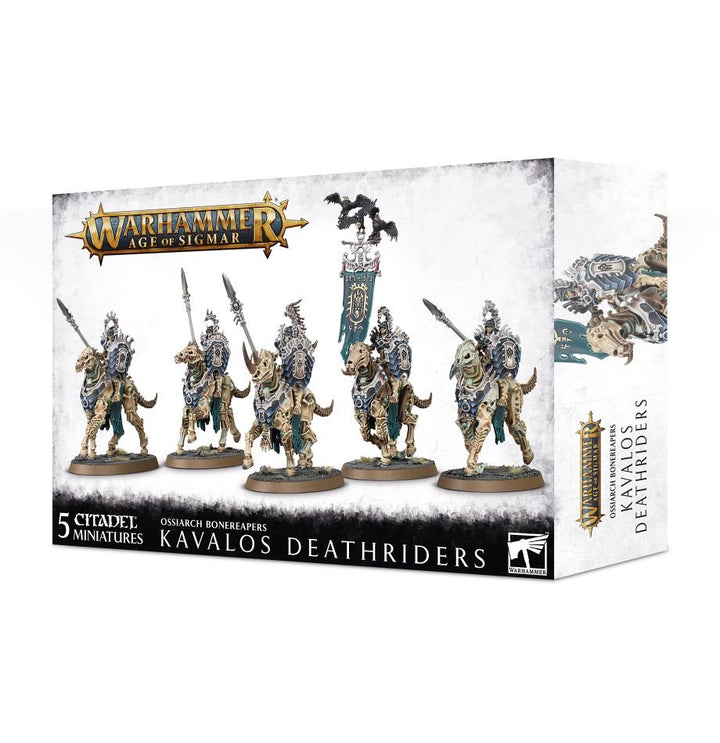 Warhammer: Age of Sigmar - Ossiarch Bonereapers - Kavalos Deathriders