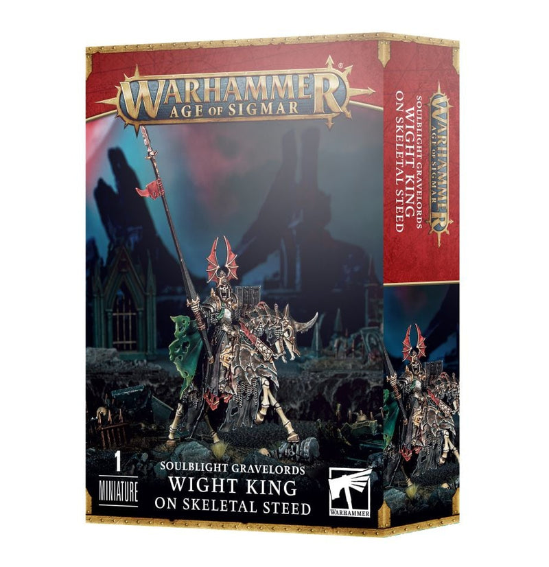 Warhammer: Age of Sigmar - Soulblight Gravelords - Wight King on Skeletal Steed