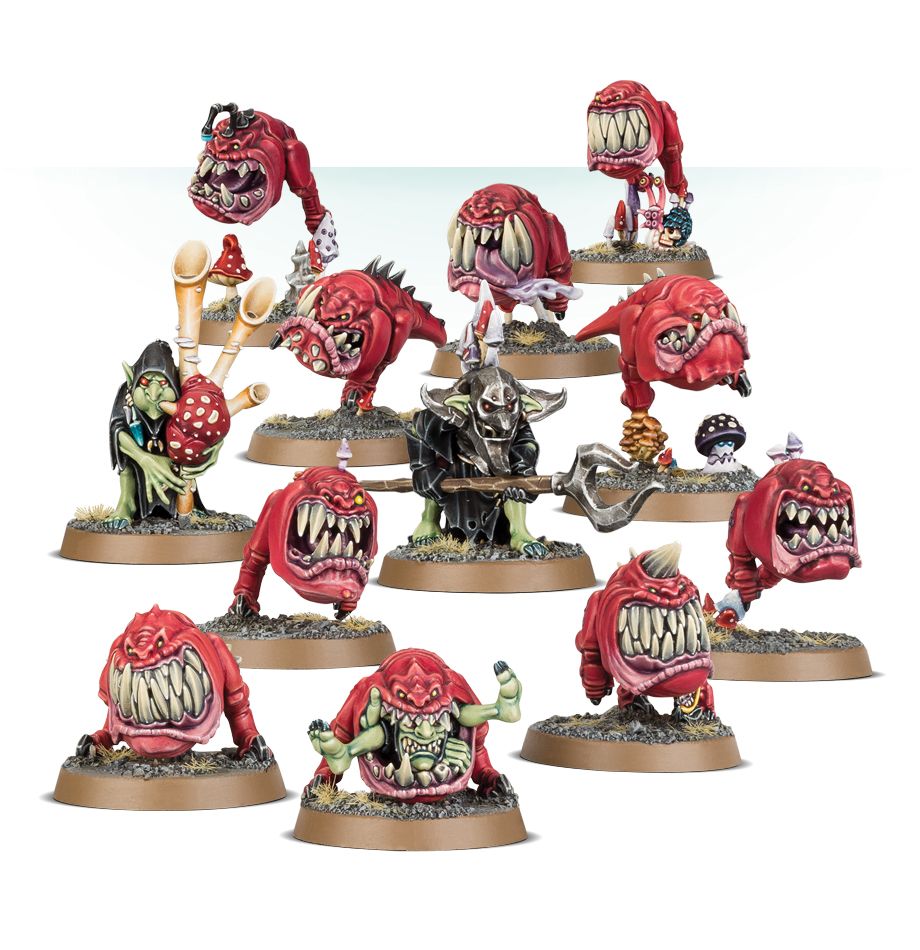 Warhammer: Age of Sigmar - Gloomspite Gitz - Squig Herd