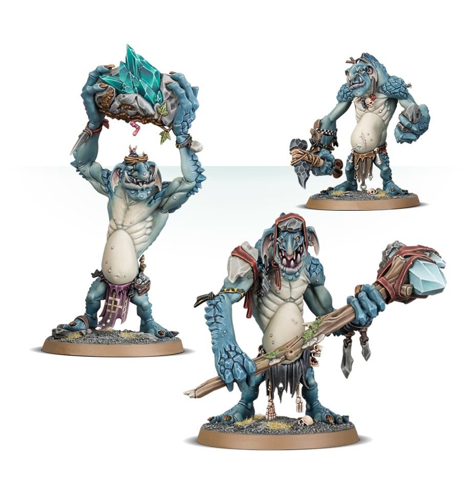 Warhammer: Age of Sigmar - Gloomspite Gitz - Rockgut Troggoths