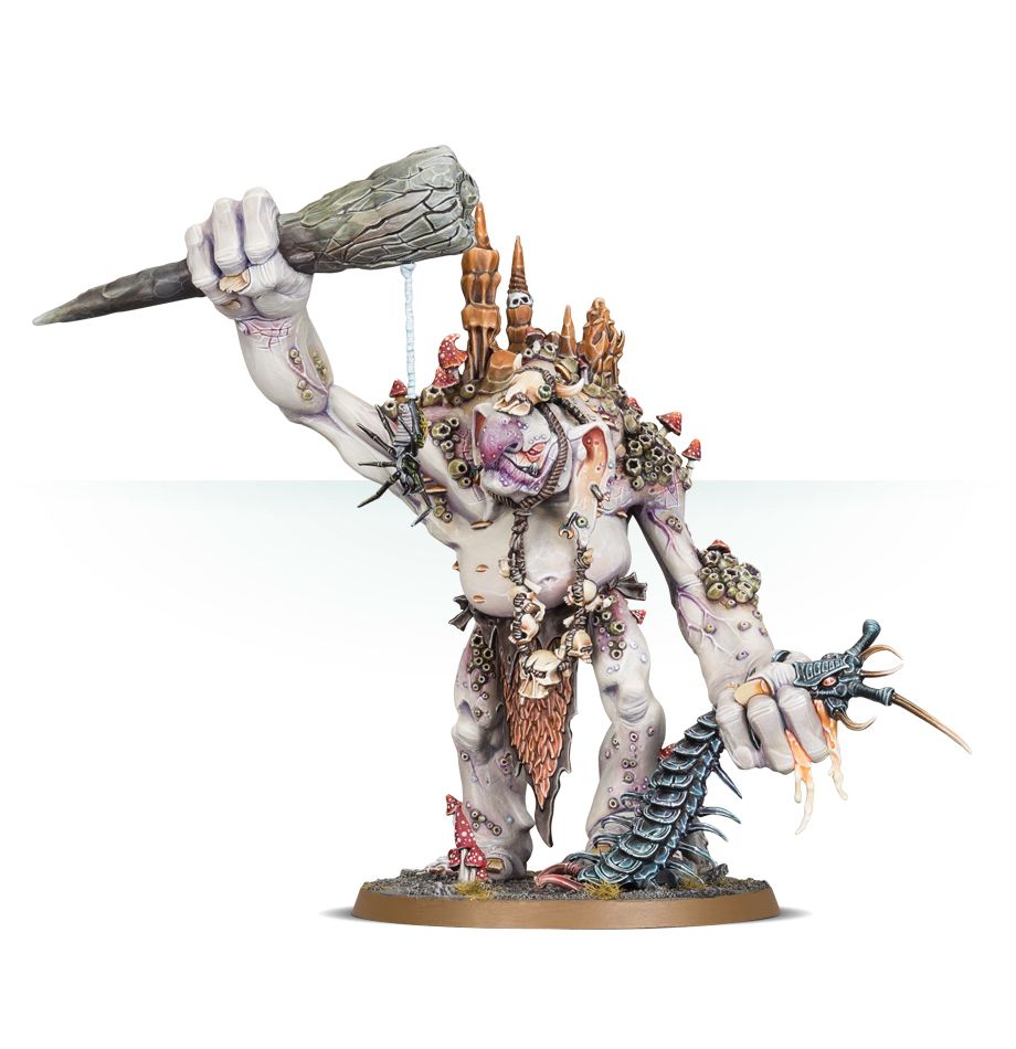 Warhammer: Age of Sigmar - Gloomspite Gitz - Dankhold Troggoth/Troggboss