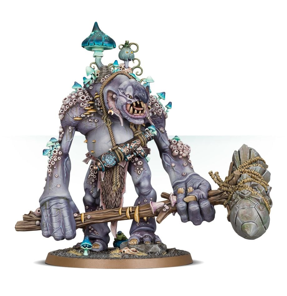Warhammer: Age of Sigmar - Gloomspite Gitz - Dankhold Troggoth/Troggboss