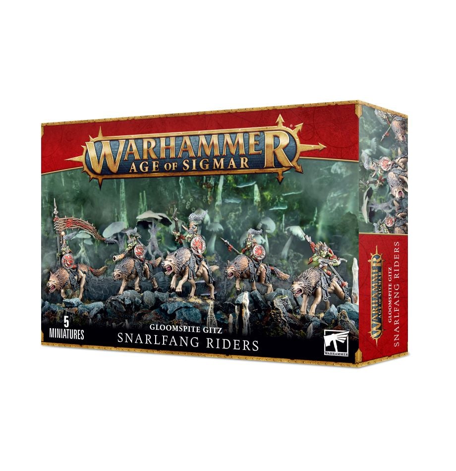 Warhammer: Age of Sigmar - Gloomspite Gitz - Snarlfang Riders