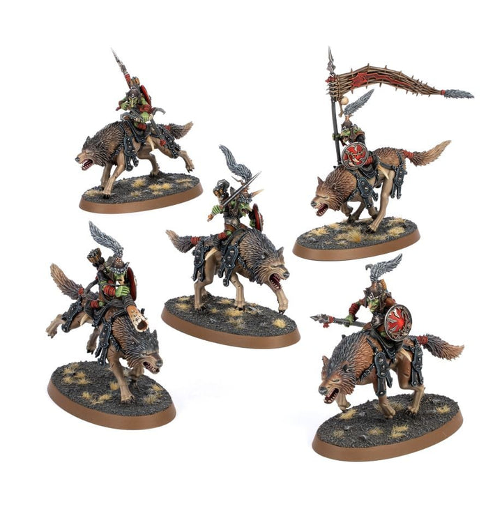 Warhammer: Age of Sigmar - Gloomspite Gitz - Snarlfang Riders