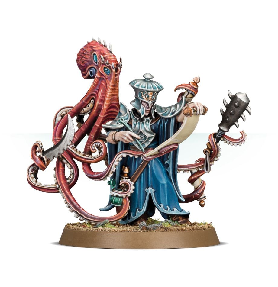 Warhammer: Age of Sigmar - Idoneth Deepkin - Lotann, Warden of the Soul Ledgers