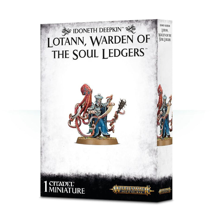 Warhammer: Age of Sigmar - Idoneth Deepkin - Lotann, Warden of the Soul Ledgers