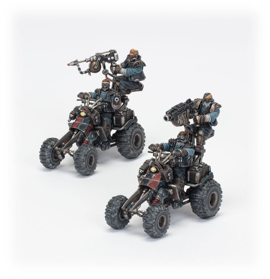 Necromunda: Ash Wastes - Orlock Outrider Quads