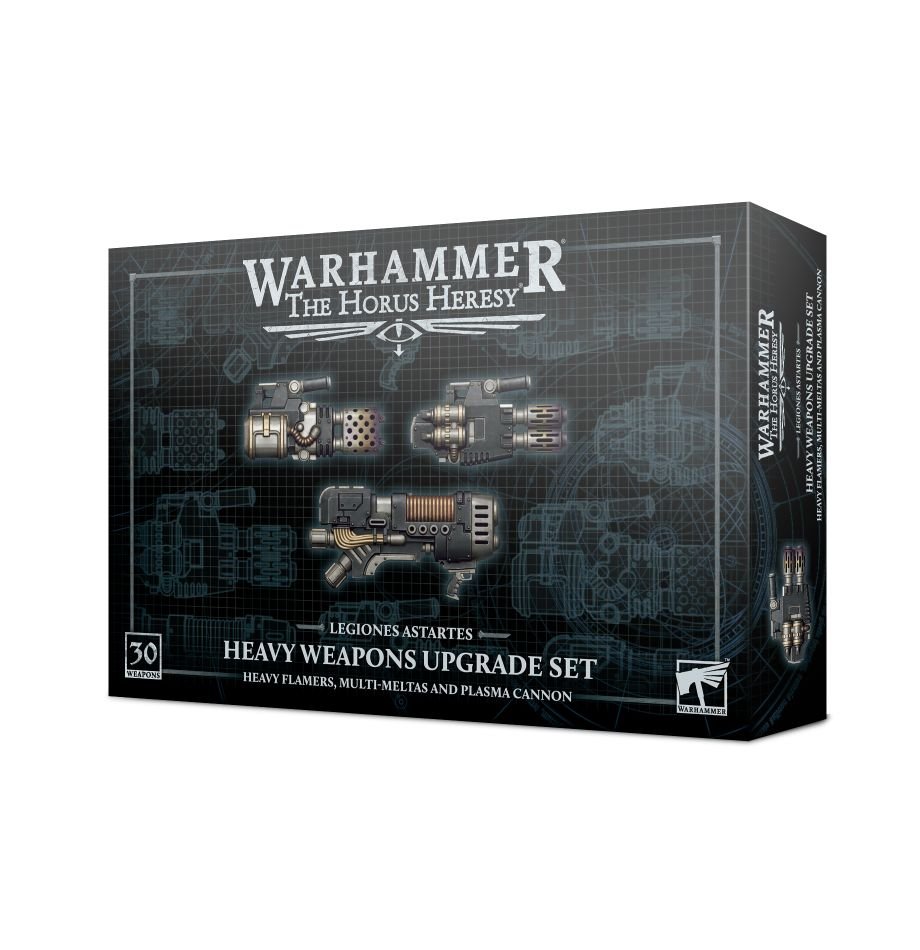 Warhammer: The Horus Heresy - Legiones Astartes - Heavy Weapons Upgrade Set: Heavy Flamers, Multi-Meltas and Plasma Cannons