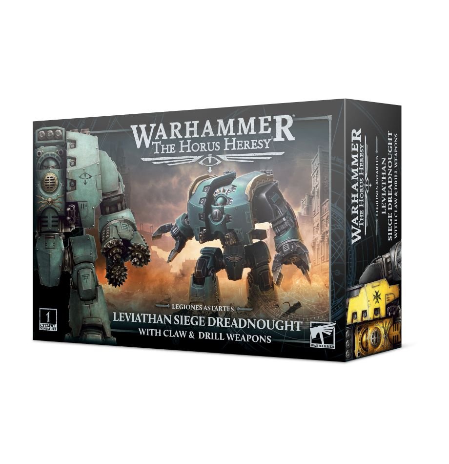 Warhammer: The Horus Heresy - Legiones Astartes - Leviathan Siege Dreadnought with Claw & Drill Weapons