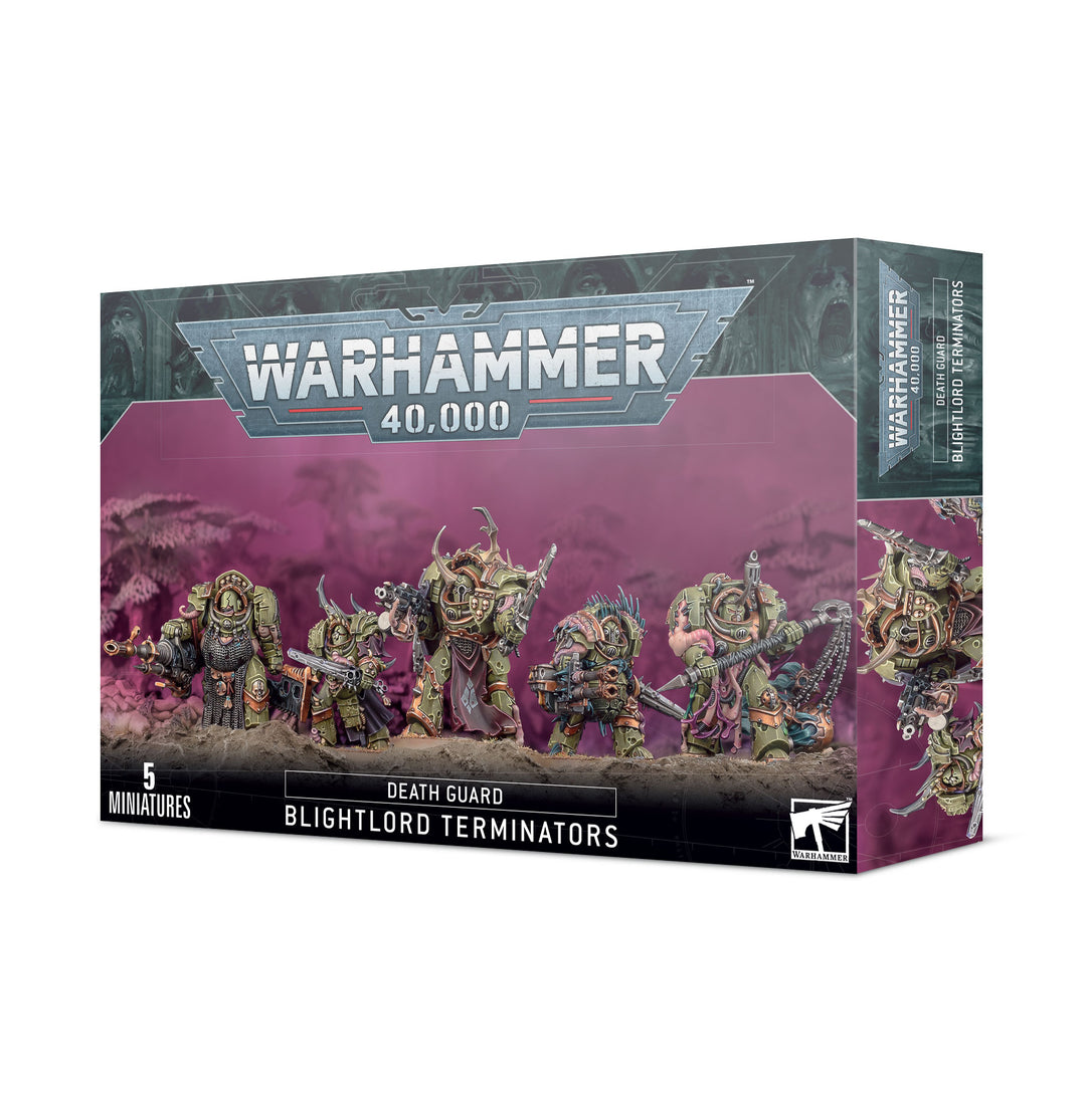 Warhammer: 40K - Death Guard - Blightlord Terminators