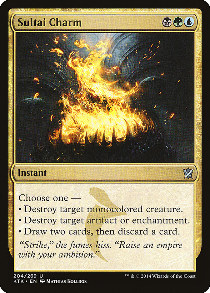 Sultai Charm - Foil