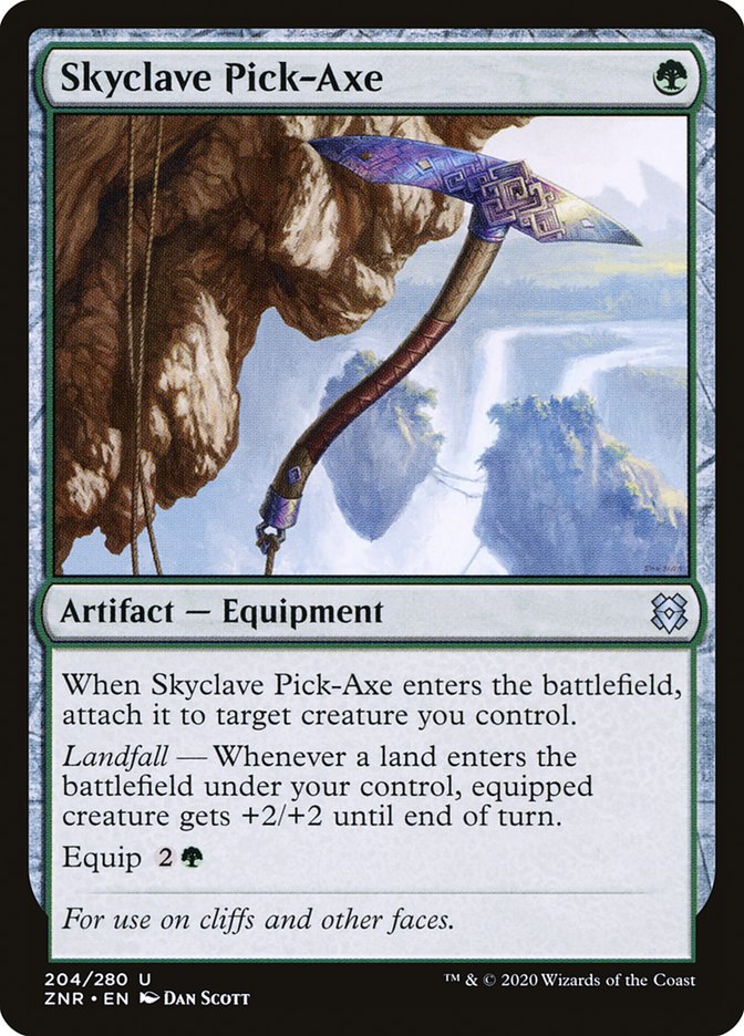 Skyclave Pick-Axe - Foil