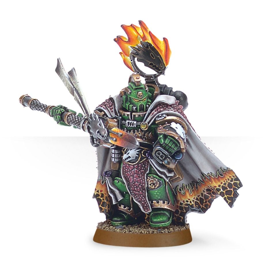 Warhammer: 40K - Salamanders - Captain Vulkan He'Stan
