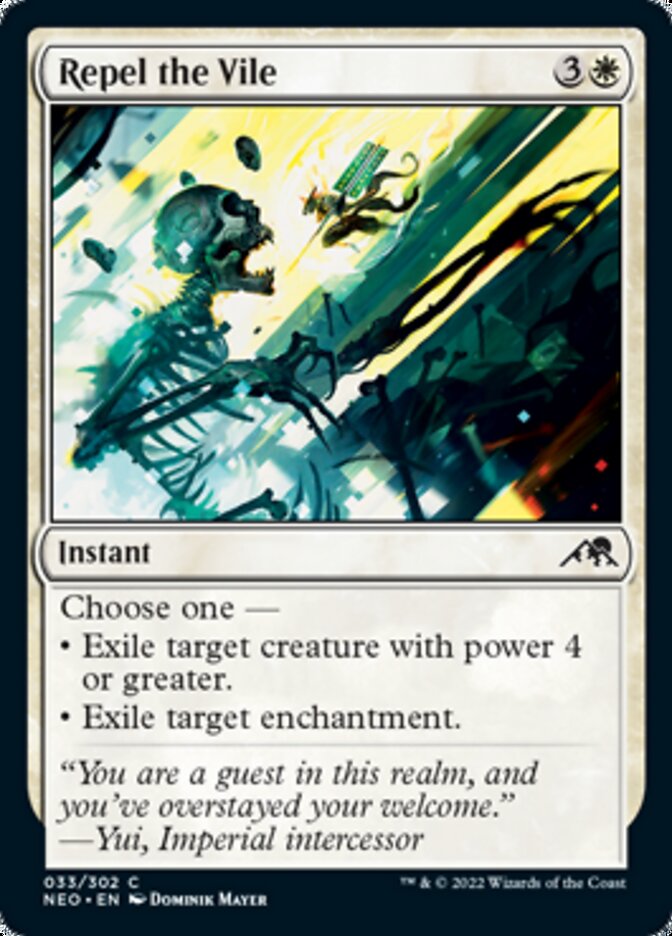 Repel the Vile - Foil