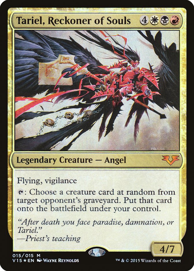 Tariel, Reckoner of Souls - Foil