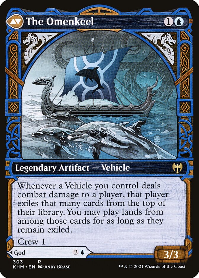 Cosima, God of the Voyage // The Omenkeel - Foil