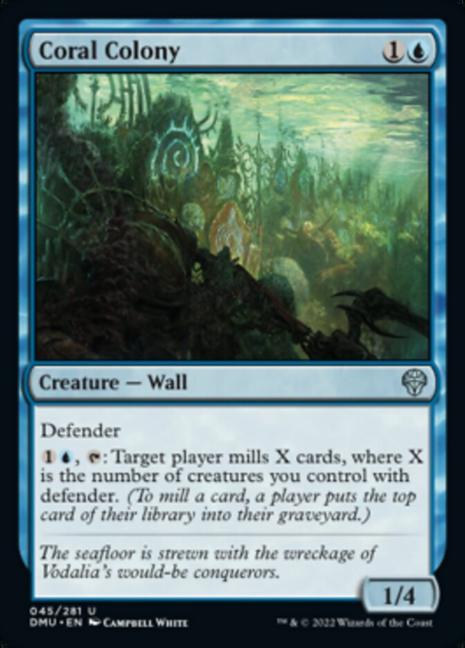 Coral Colony - Foil
