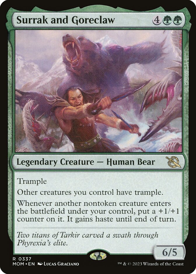 Surrak and Goreclaw - Foil